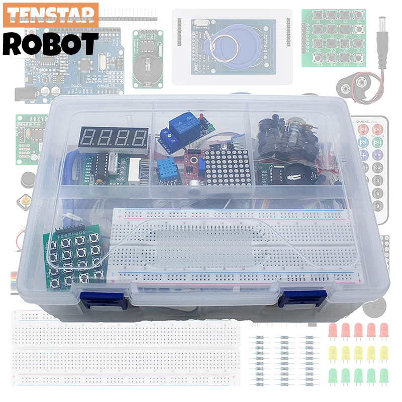 ELEGOO Smart Robot Car Kit V4.0 Compatibel met Arduino IDE Elektronica