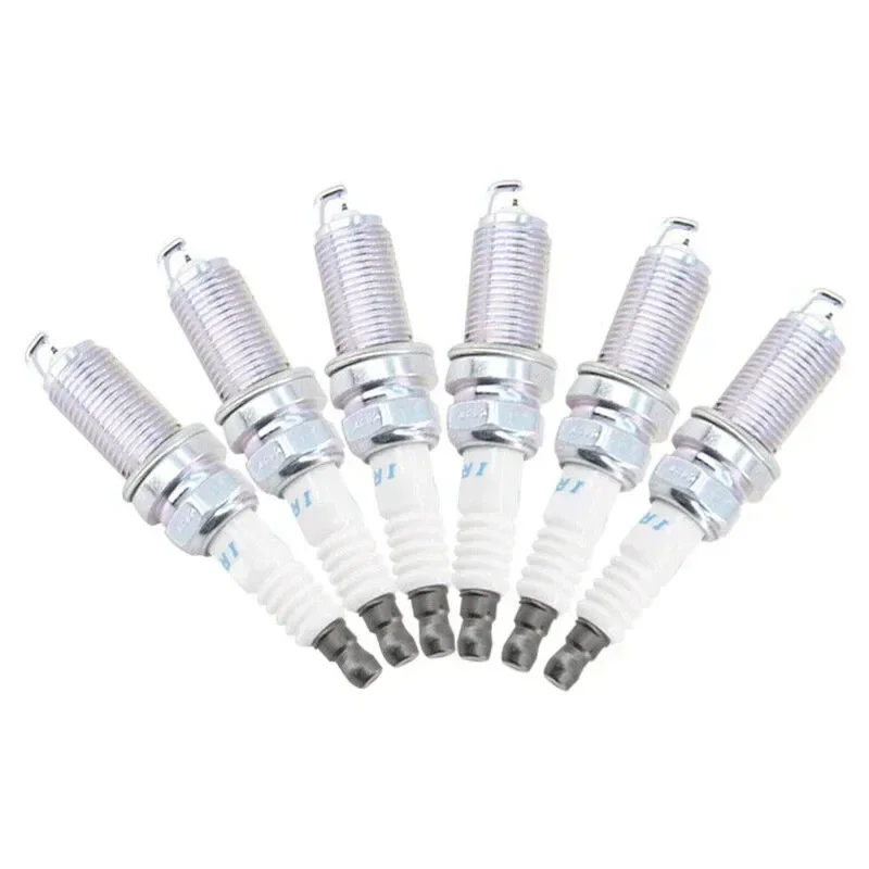 4/6PCS Dual Iridium Spark Plug 22401-ZE01B DILFR5A11 for Nissan NV2500 NV3500 Maxima Frontier Pathfinder Xterra Titan Infiniti