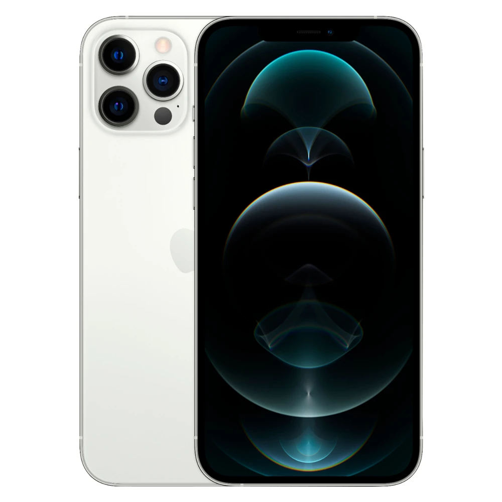 هاتف iPhone 12 Pro Max A2342 128GB 256/512GB 6GB RAM 5G 12MP A14 IOS 6.7 بوصة Super Retina XDR OLED Face ID NFC eSim هاتف محمول أصلي 5