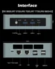 TOPC MINI PC AMD R3-5300U / R7-5800H MINI PC Windows 11 Pro Wifi6 BT5.2 DDR4 3200mhz M.2 NVMe SSD Desktop Gaming Computer 6