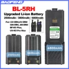 Baofeng UV-5RH Pro Walkie Talkie Battery USB-C Charging BL-5RH Upgraded 3800 6800mAh UV-5RM UV-K5 Pro Max Rechargable Batteries 1