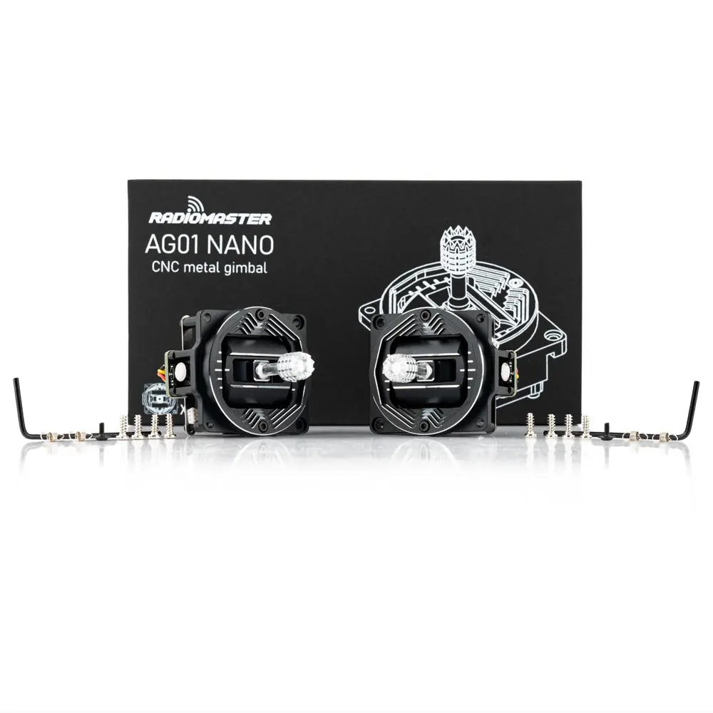 Radiomaster AG01 NANO CNC Hall Gimbals Set For Pocket 6