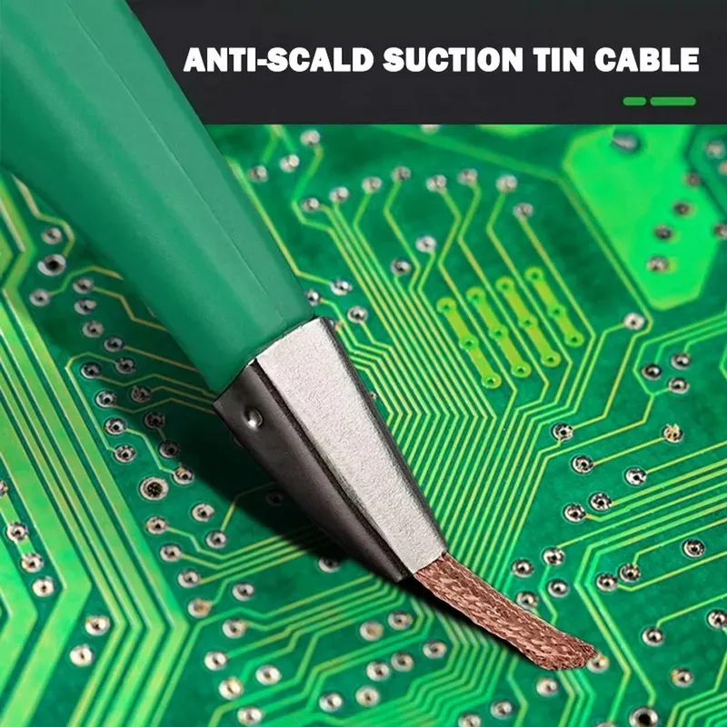 Desoldering Pump Desoldering Tool 1Pcs Desoldering Wick Braid Solder Wick Remover Sucker
