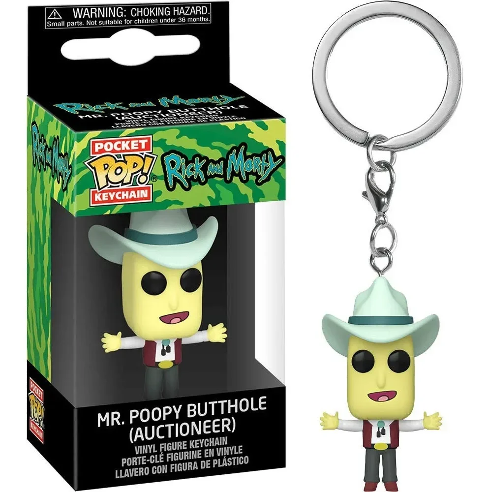 Фото Новинка, виниловые брелоки Funko Pop с изображением героев мультфильма «Рик и Морти» №4