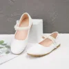 Spring Princess Shoe Fashion Versatile Exquisite Girl Shoe Comfort Non Slip Soft Soled Kid Shoes Simple Elegant Leather Shoes 1