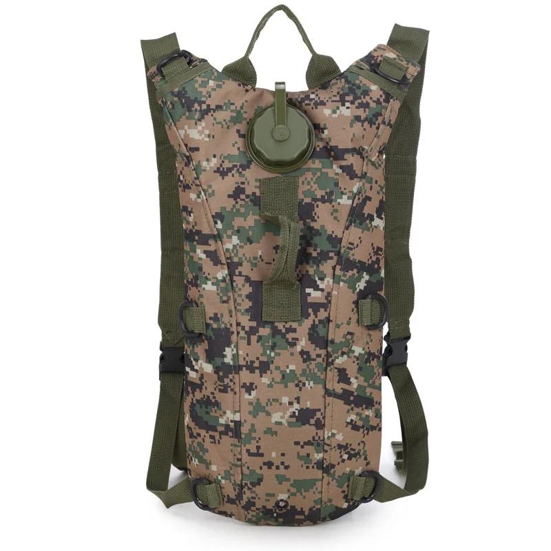 3L Tactical Hydration Pack Camo Portable Water Bag Kettles for Mountaineering, Trail Running & Expedition Gear