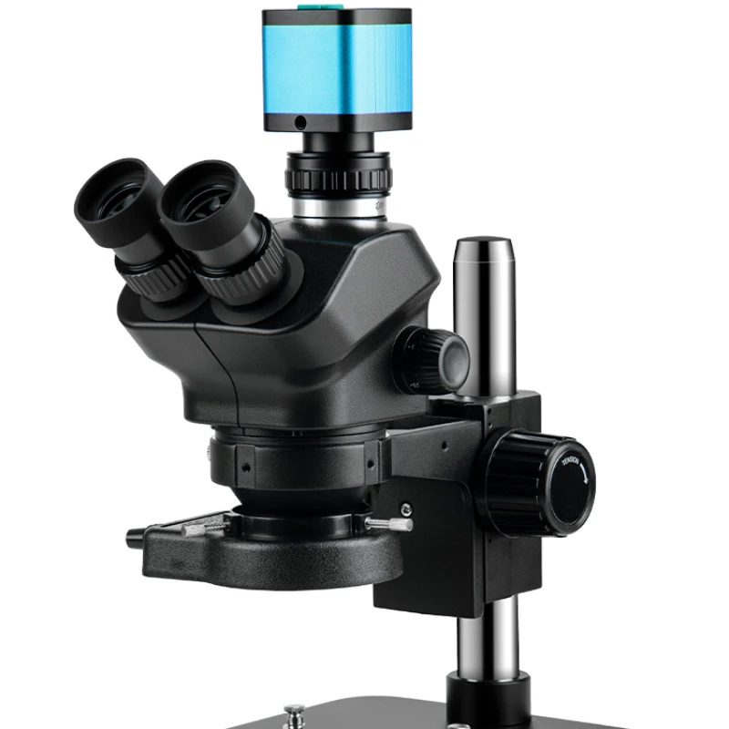 

Binocular Stereomicroscope 7-50 times mobile phone maintenance continuous zoom LED welding jewelry identification