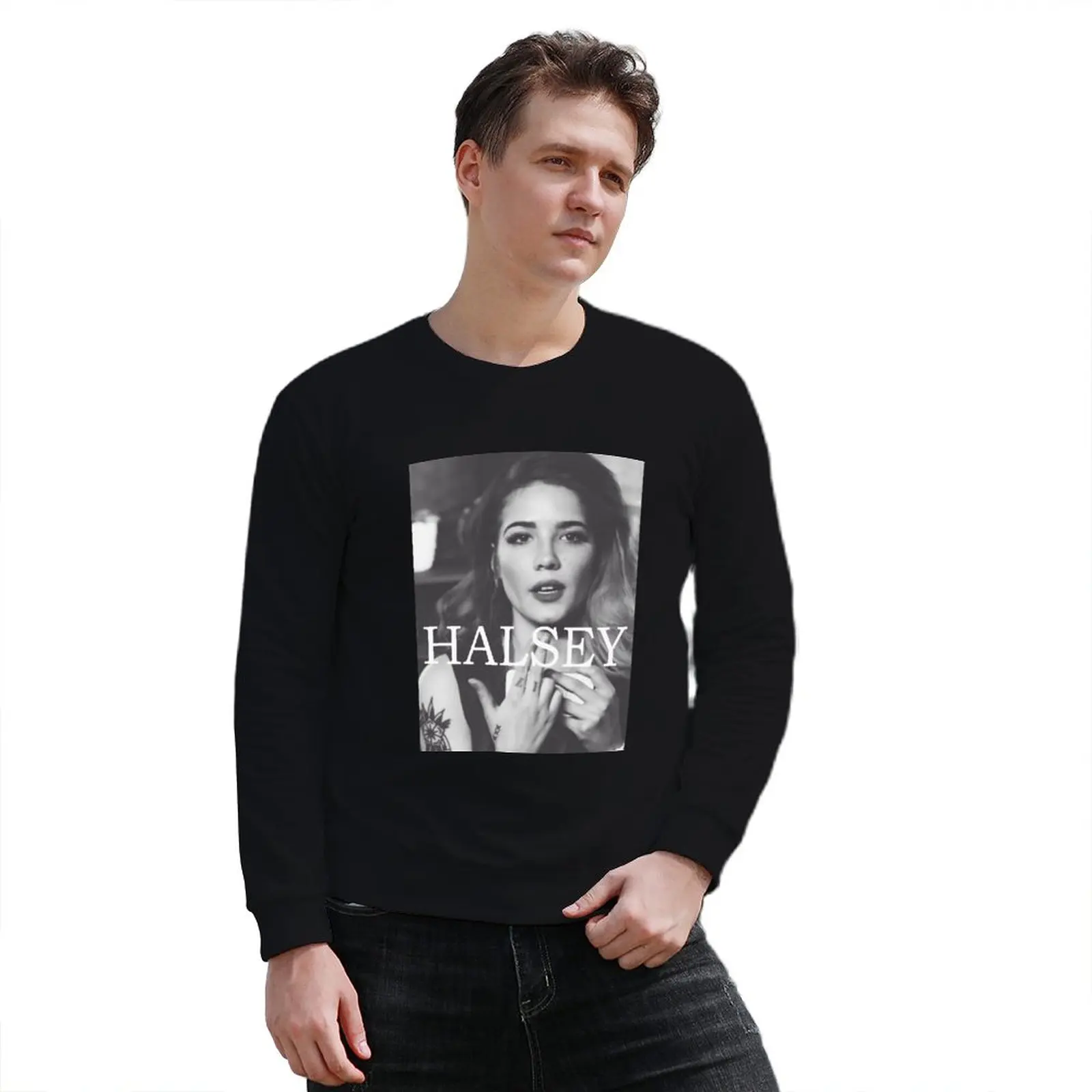 Рисунок 4 - Новинка толстовка с постером Halsey