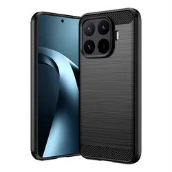 Durable Soft Silicone Bumper Shield Protective Phone Case for Xiaomi 17T Pro (Black)