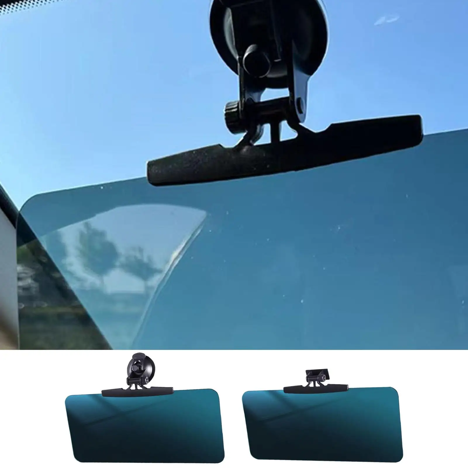 180 Degree Rotation Automotive Interior Sun Car Visor Extender Sun Blocker Anti-Glare Weatherproof Sunvisor Extension For Car