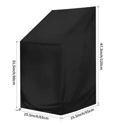 Waterproof Outdoor Furniture and Equipment Protective Cover (Chair cover)