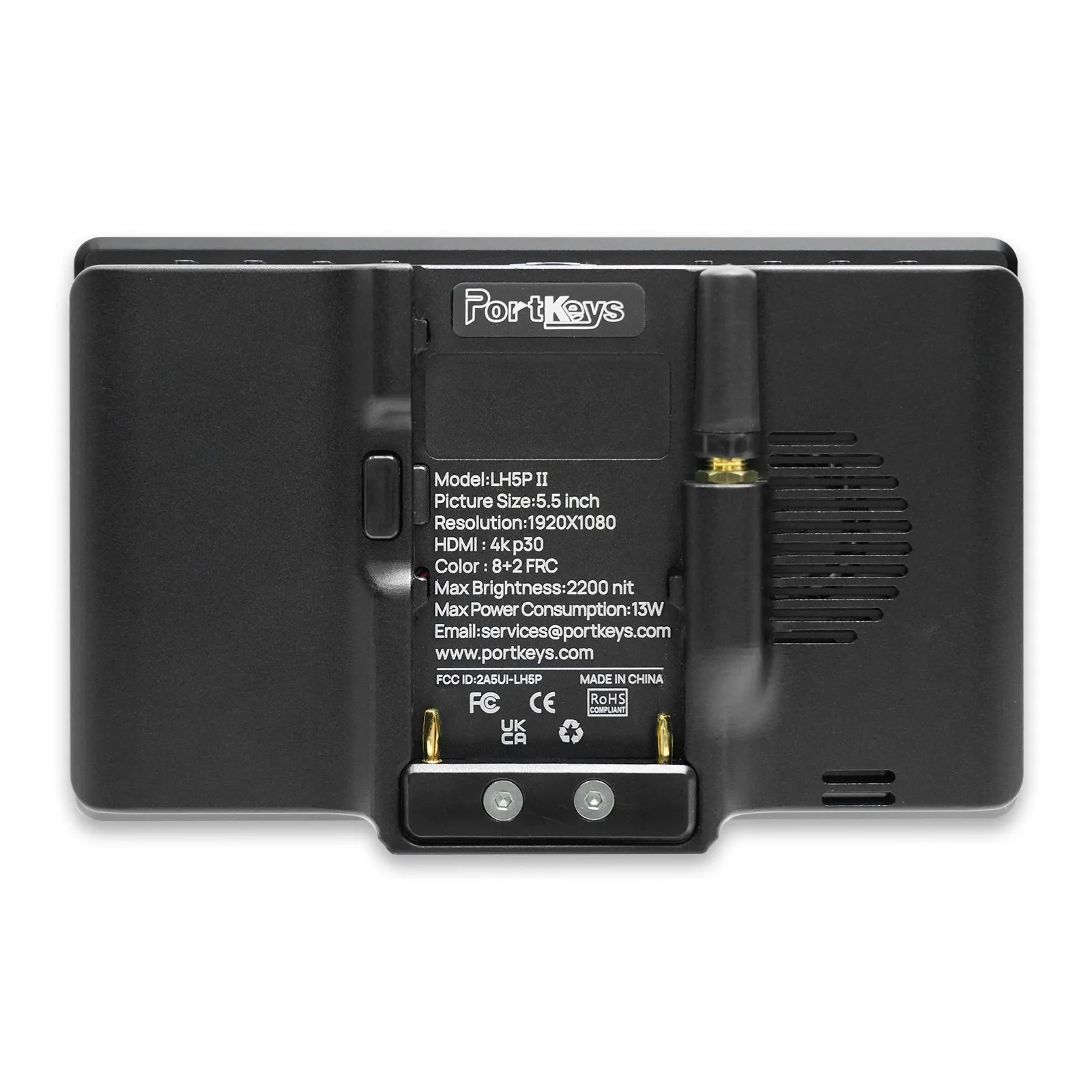 Фото Монитор для камеры Portkeys LH5P II, 5,5 дюйма, Bluetooth, Wi-Fi №4