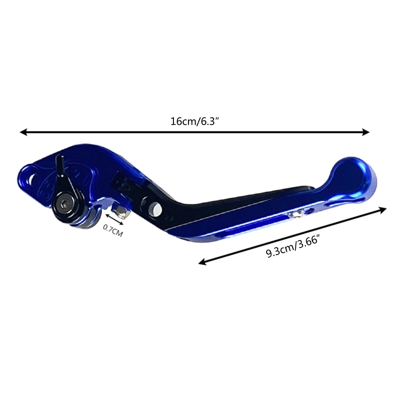 Y1UB For MT07 Motorcycle Adjustable Folding Extendable Brake Clutch Levers Handle images - 6