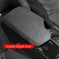 Suede black line