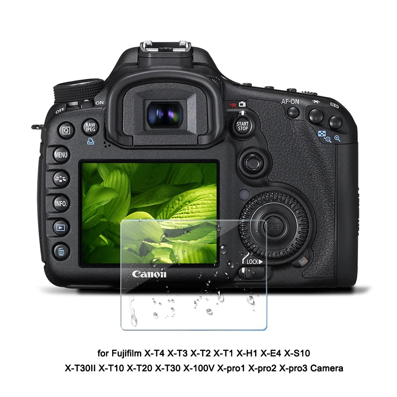 Pellicola Salvaschermo In Vetro Temperato Per Fujifilm Fuji X-T3 X-T2 X-Pro3 X-M1 X-A1 X-H1 X-S10 X-T30Ii Pellicola Protettiva