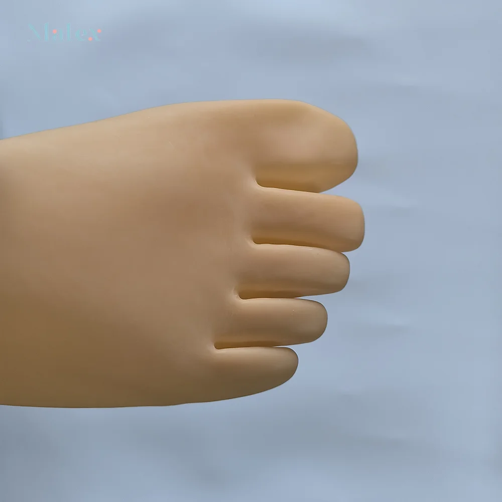 Natural Latex Short Five-Finger Socks 0.6-0.9mm Thickness Enhanced Comfort and Style