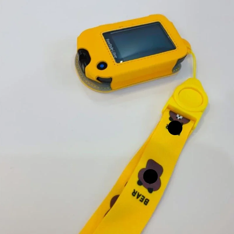 Abbott Libre Freestyle Reader Cover Protettiva In Pelle Halter Neck Blood Glucometro Tester Custodia In Pelle Anti-Caduta Freestyle Libre