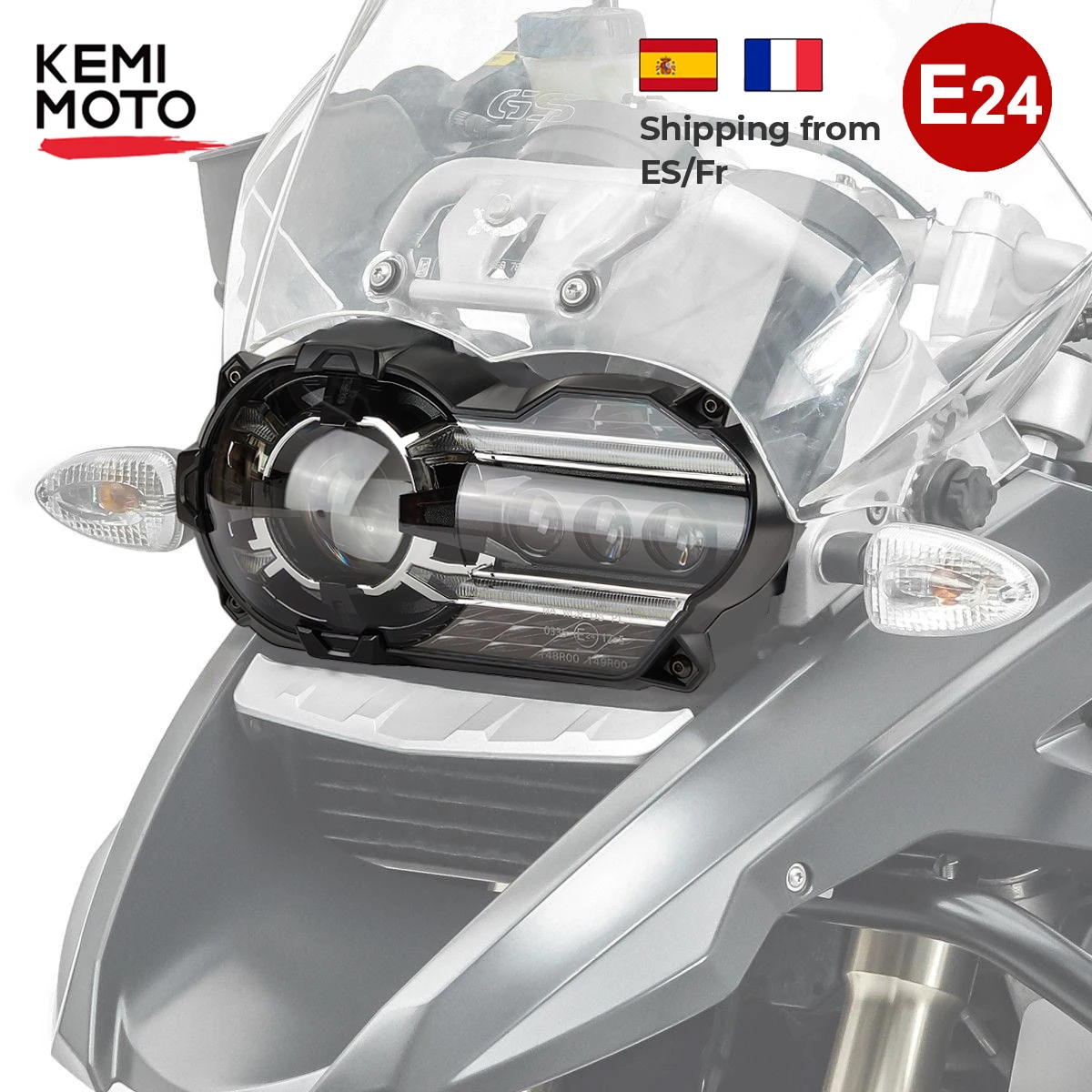 

Светодиодная фара KEMIMOTO для BMW R1200GS R 1200GSA R 1200 GS ADV Adventure 2004-2013