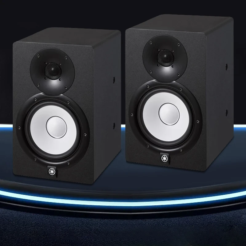 5 Inch Speaker HiFi Audio Wooden Speaker Active Function Monitoring High Fidelity Bookshelf Surround Home Theater