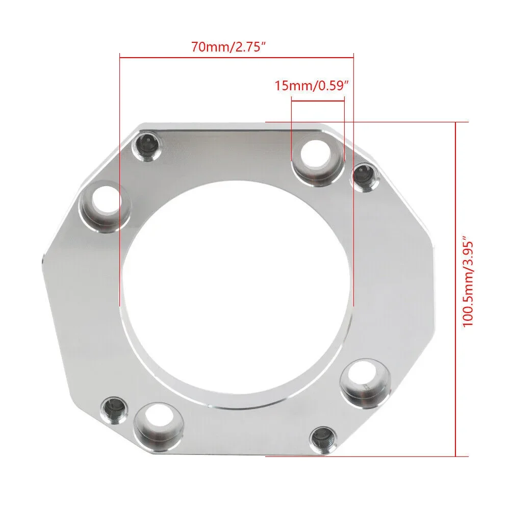 Intake Manifold Throttle Body Automobile Modification Throttle Body Adapter For Honda Civic Si ZDX to RBC 2006-2015 K Series K20 K24