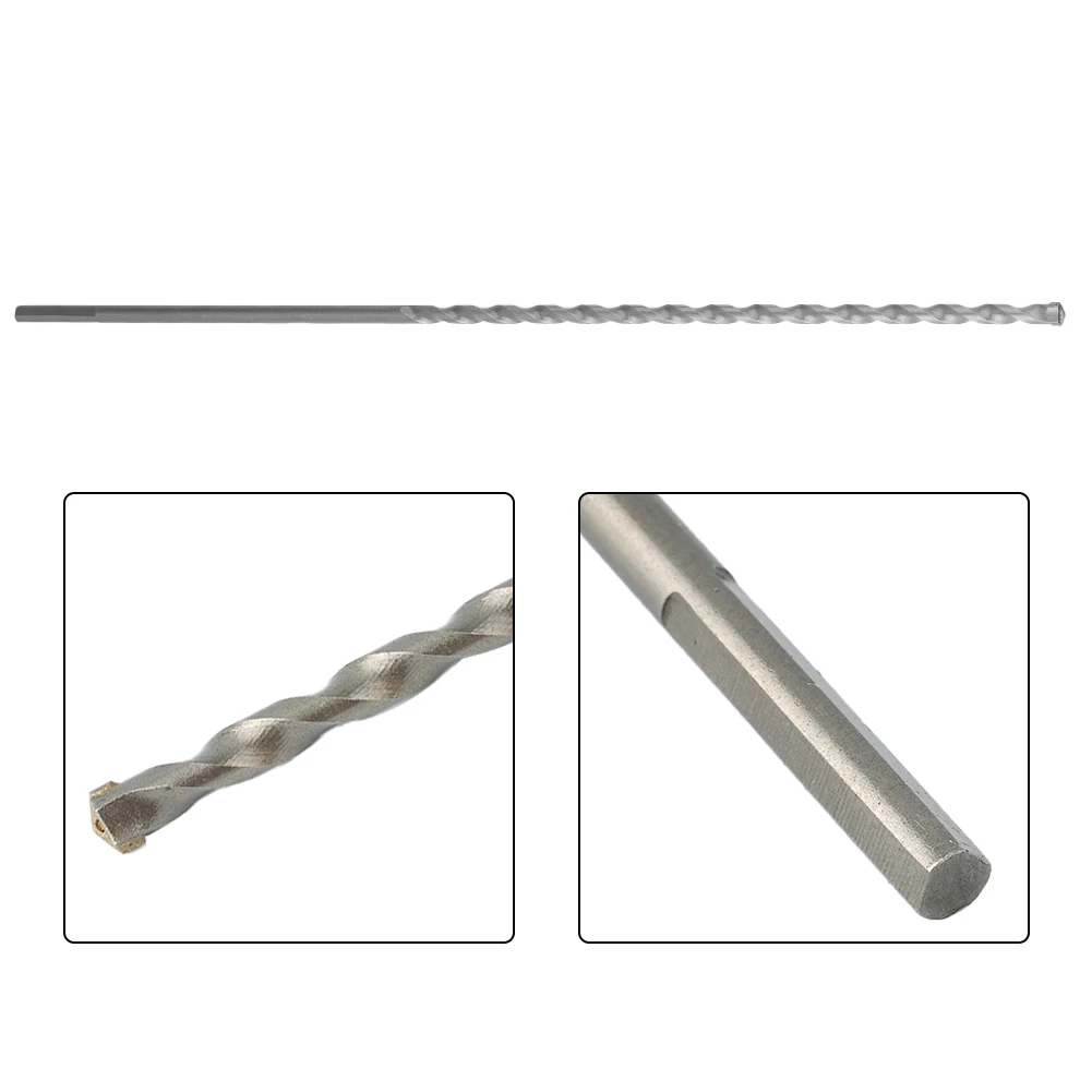 300mm Long Masonry Concrete Impact Drill Bit For Masonry Light