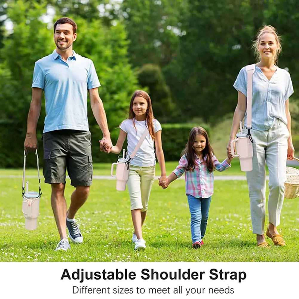 

Tumbler Carrying Bag Tumbler Carrier Bag Versatile 40oz Tumbler Accessories Handle Carrier Adjustable Shoulder Strap for Travel