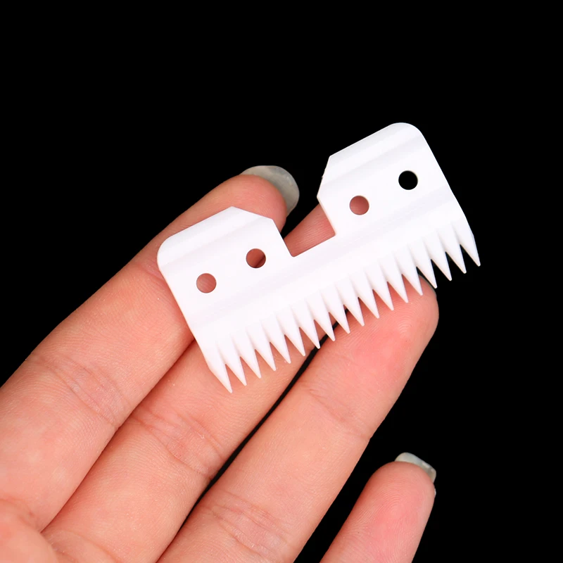 18Teeth Hair clipper ceramic moving blade standard fit for oster blade size high quality and durable