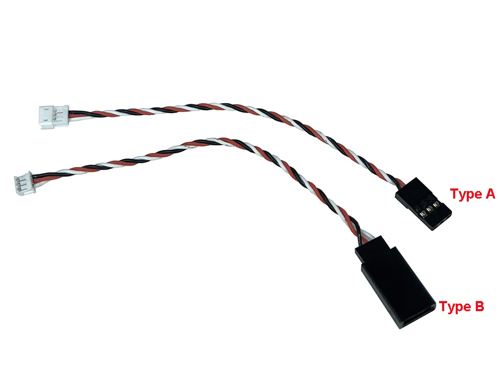 4PCS JST 1,5mm 3Pins Männlich Weiblich und JR Stil für Mini Empfänger Servo Draht Stecker Konverter – Detail 2