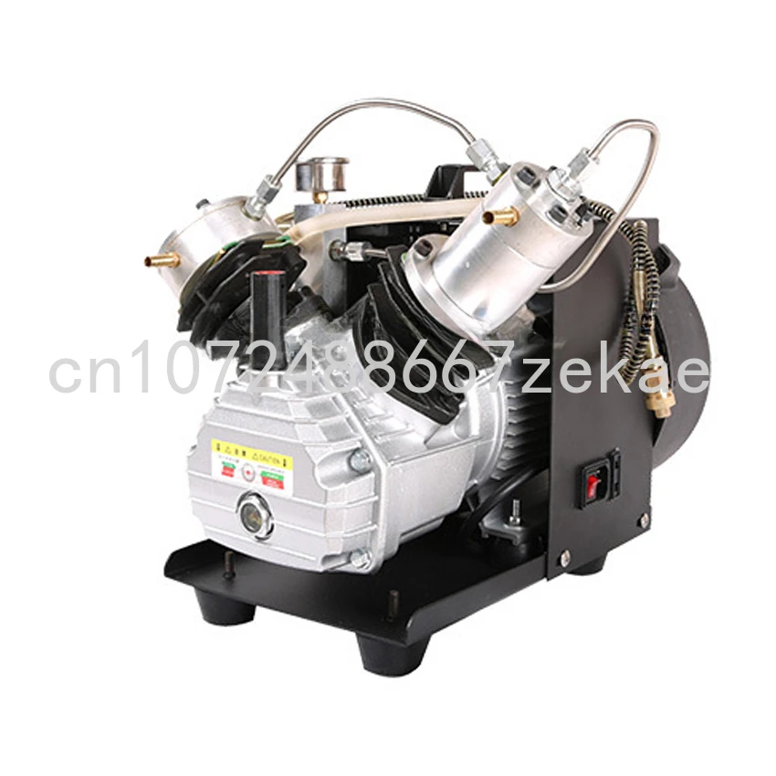 

4500Psi Double Cylinder PCP Air Compressor High Pressure Pump 0-40MPA 2800r/min for Airgun Rifle Filling Tank Diving 220V 2200W