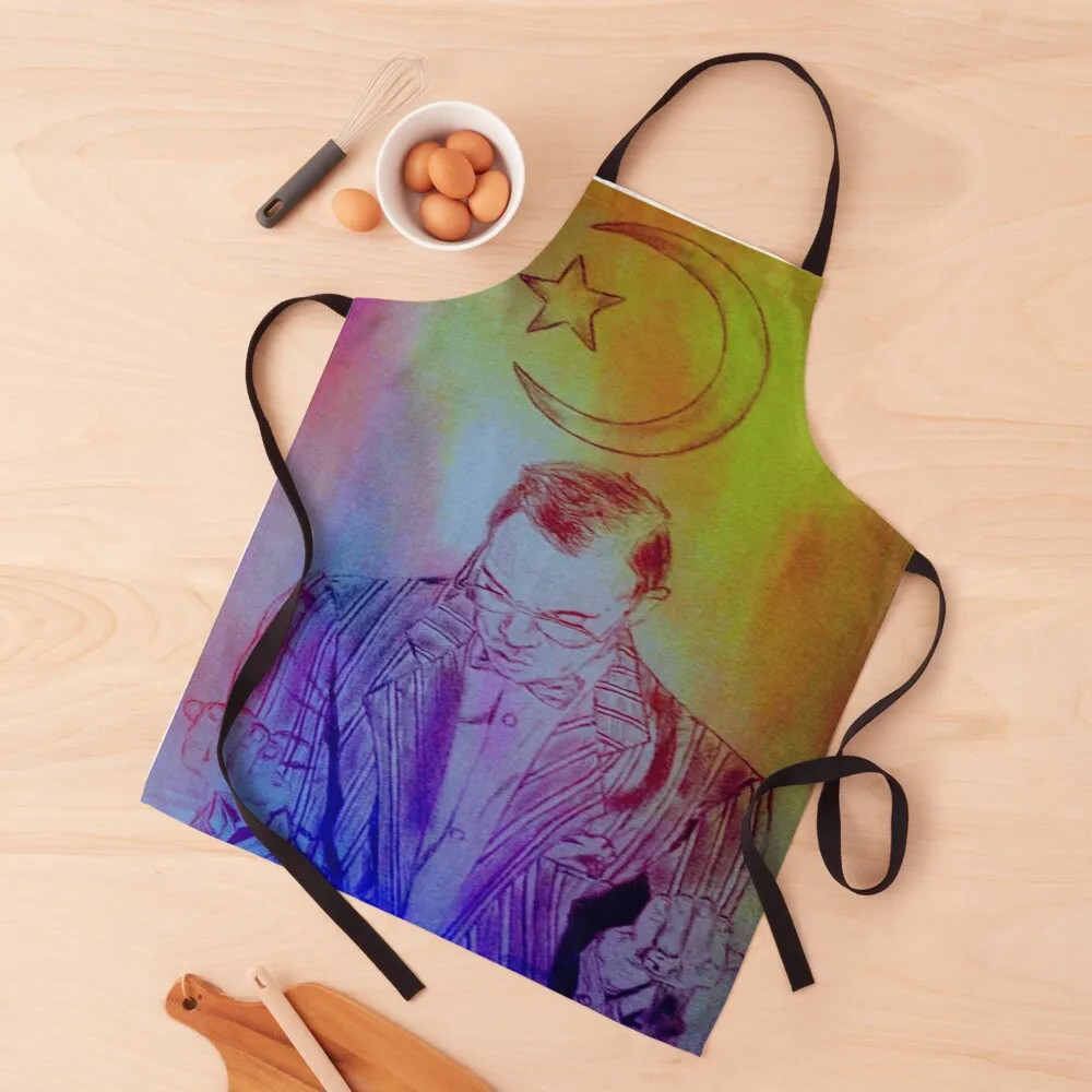

The Honorable Minister Louis Farrakhan PrayingApron Kitchen Chef Bib For Kitchen Kitchen Utensils Waterproof Kitchen Apron Woman