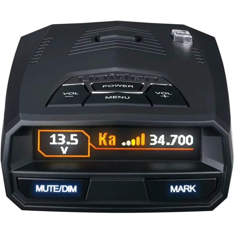 

UNIDEN R4 Extreme Long-Range Laser/Radar Detector, Record Shattering Performance, Built-in GPS w/AUTO Mute Memory, Voice Alerts,