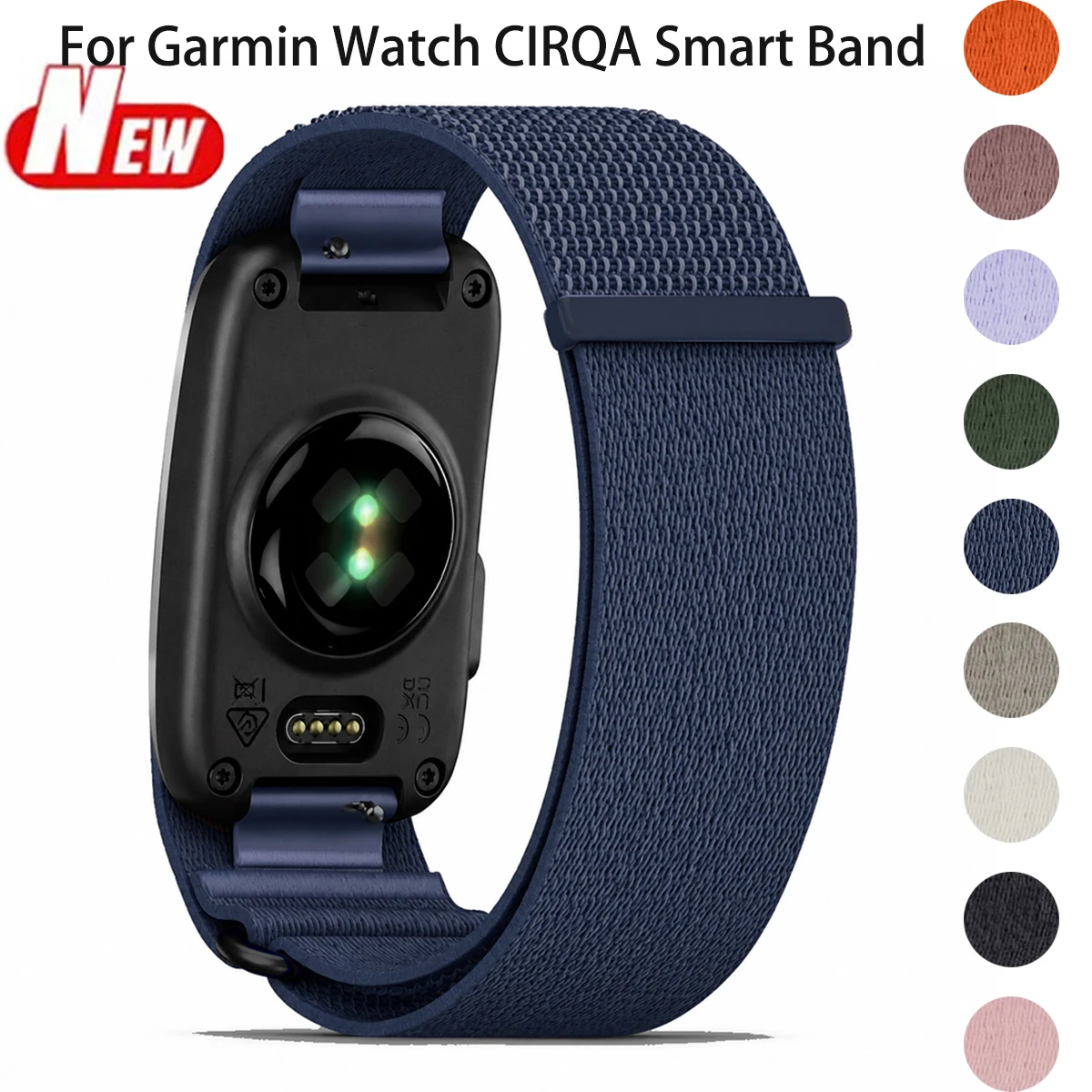 Nylon Loop Strap for Lightweight Smart Band Fitness Wristband
