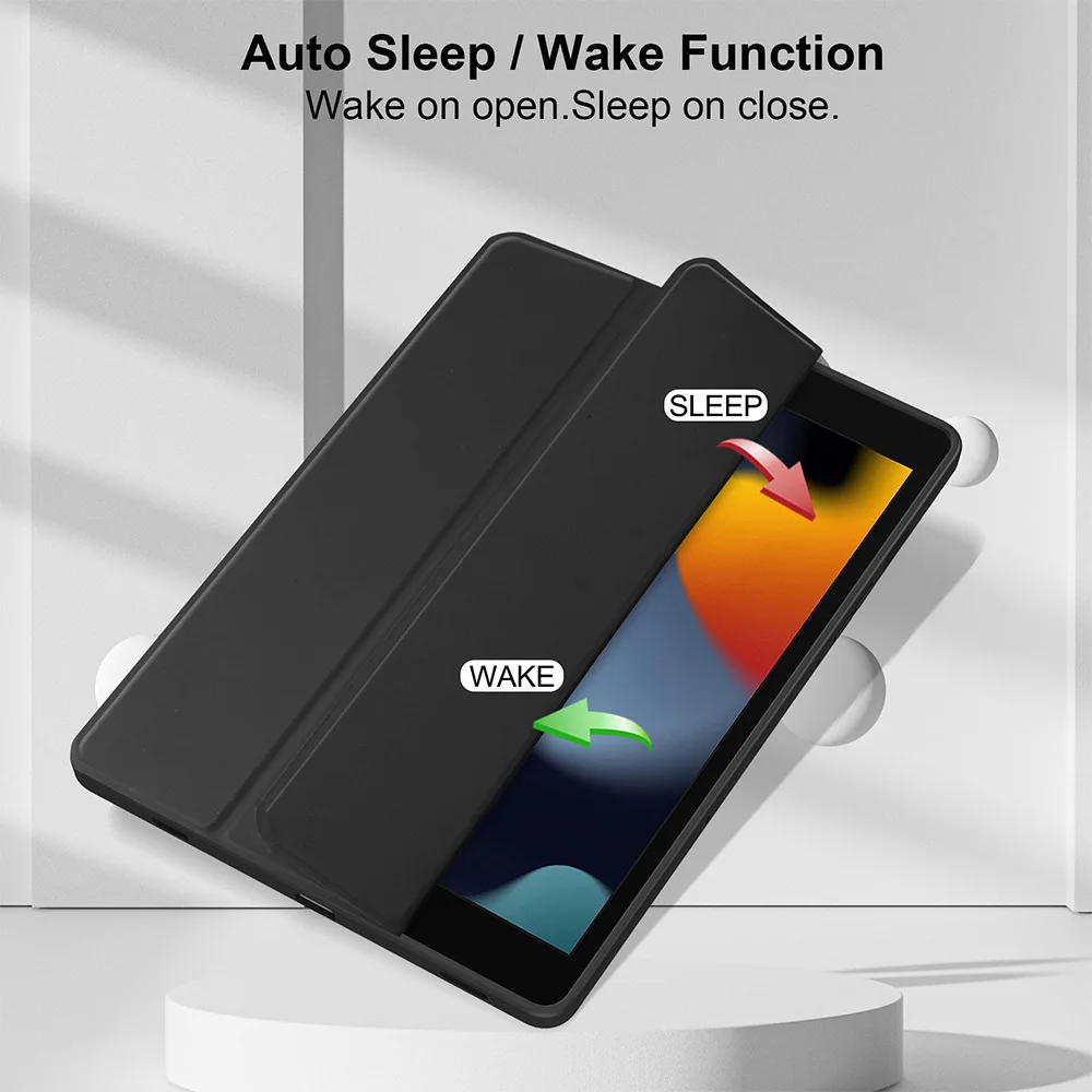 All-Inclusive Tablet Protective Case with Pen Slot and Soft Shell