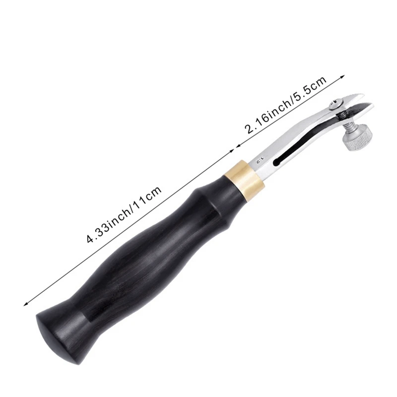 Adjustable Scriber Spacing Edger Scriber Edger Leather DIY Tool Edge Decorative Line Tool