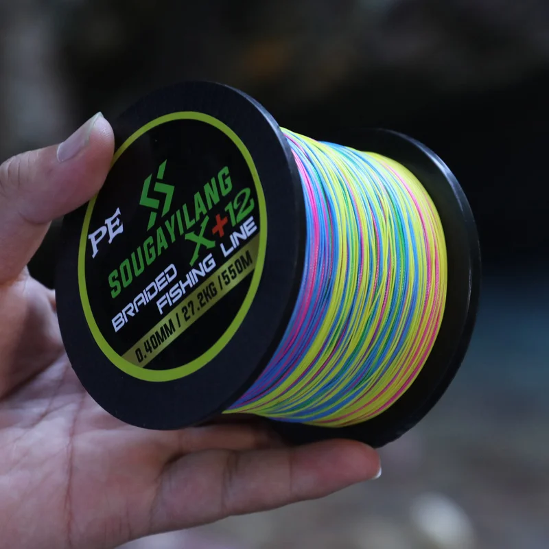 Sougayilang New 9 Strands Pe Fishing Line  Sougayilang Multifilament  Fishing Line - Fishing Lines - Aliexpress