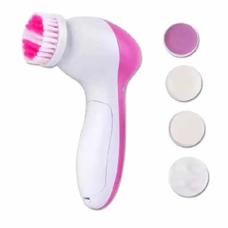 COSLUS 7in1 Electric Facial Cleansing Brush Scrubber Exfoliating Spin Cleanser Waterproof