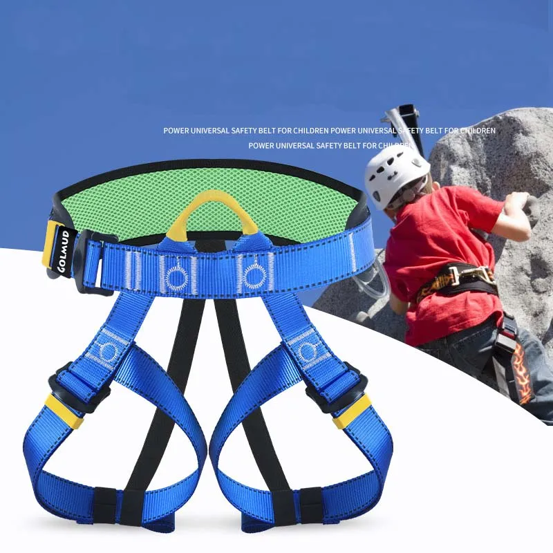 Kid's Half Body Harness Safety Belt Rock Climbing Protection Outdoor