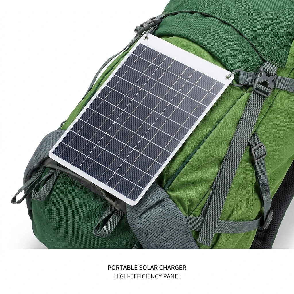 รูปสินค้า แผงโซลาร์เซลล์พับได้ พกพาสะดวก น้ำหนักเบา ทนทาน