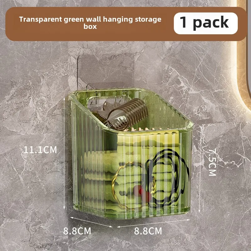 Bathroom Shelfs Waste Face Towel Wall-mounted Storage Box Bathroom Secondary Cotton Soft Towel Facial Tissue Rack