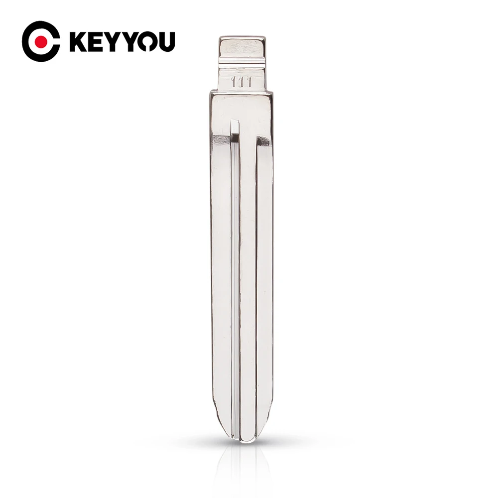 

KEYYOU 10Pcs/Lot NO.111 Blade Type 111# Folding Flip KD Remote Key Blade Metal Blank Uncut Blade For Subaru New Model