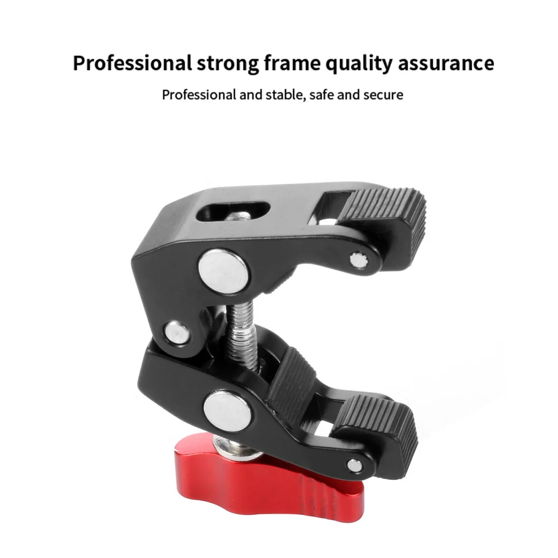 Super Clamp Magic Arm für Handyhalterung und Action-Kamera-Montage aus Metall mit 1/4"- und 3/8"-Gewinde für DJI GoPro 13 12 11 10 Insta360 X6 X5 – Detail 3