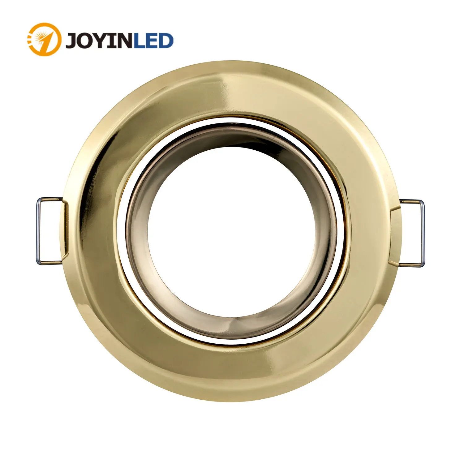 뜨거운 판매 라운드 황금 금속 LED Recessed 천장 조명 GU10 MR16 전구 고정 장치에 대 한 조정 가능한 피팅 프레임 주택