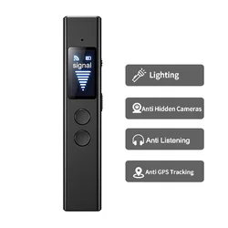 Mini Hidden Camera Detector Anti Bug Devices Anti SPY RF Listen Device Wireless Gsm Signal Wiretapping GPS Tracker Cam Detect