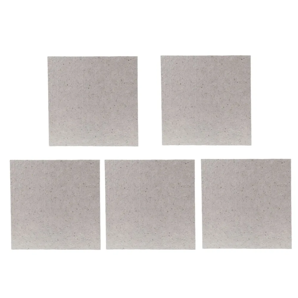 Universal Microwave Oven Mica Sheet Wave Guide Replacement Cover Sheets 5pcs 11x11cm Microwave Oven Mica Plate Sheet