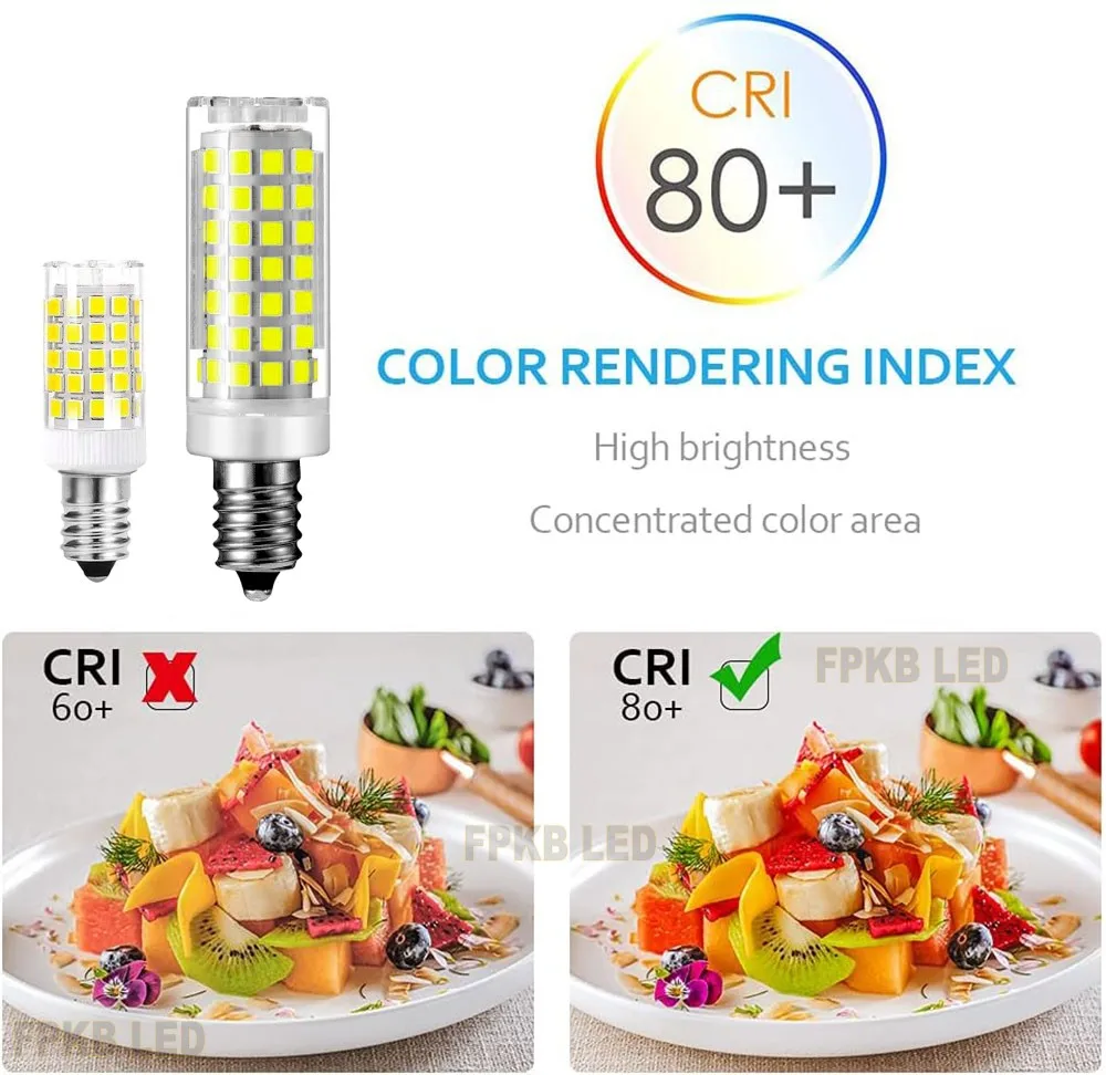 18W 15W 12W 9W 7W E14 LED Bulb Lamp 220V-240V Mini Corn Bulb Light 2835SMD 360 Beam Angle Replace Halogen Chandelier Lights