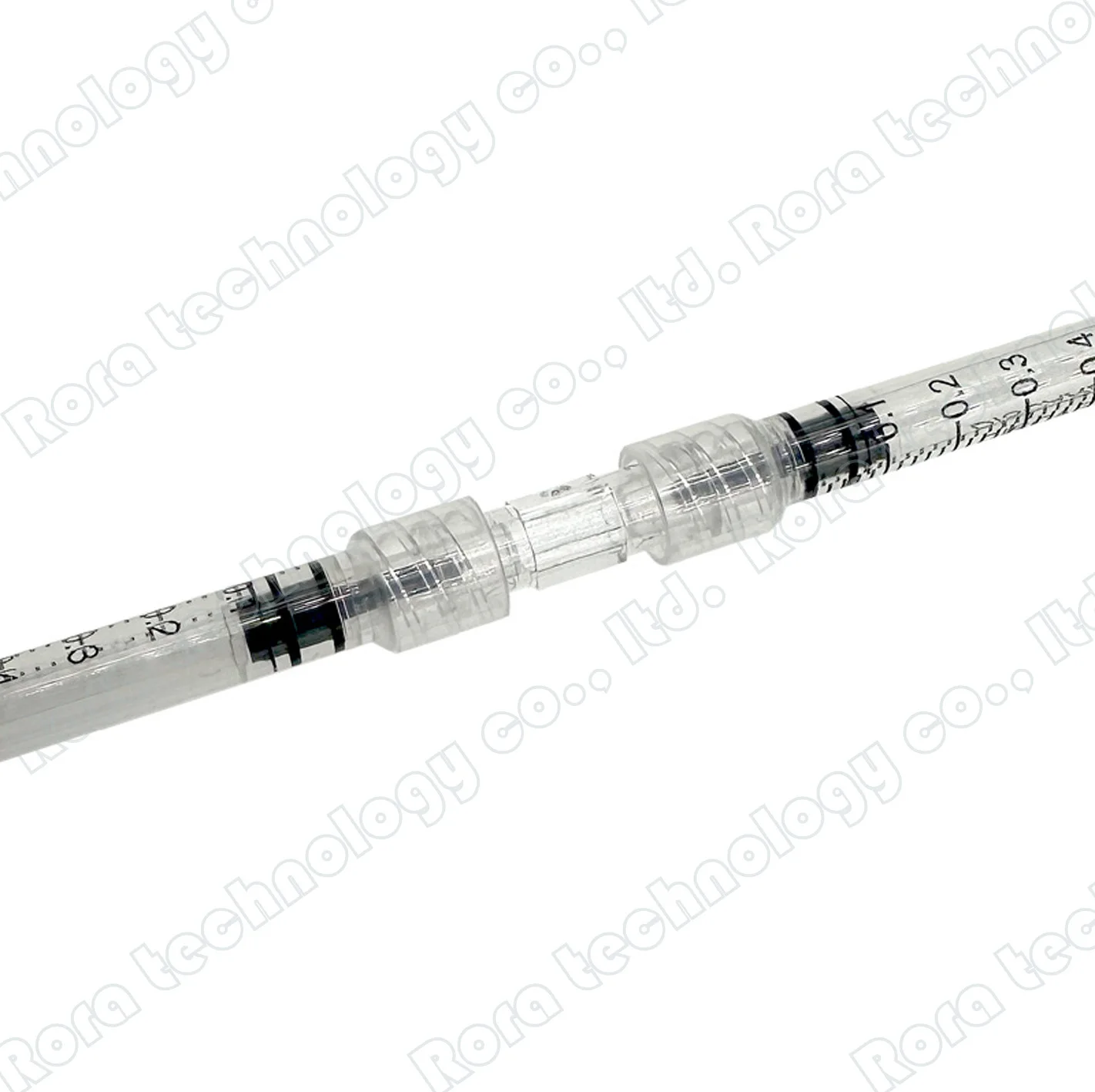 NEW Transparent Coupler Luer clear coupler Clear Female to Female Coupler Luer Syringe Connector thread conversion