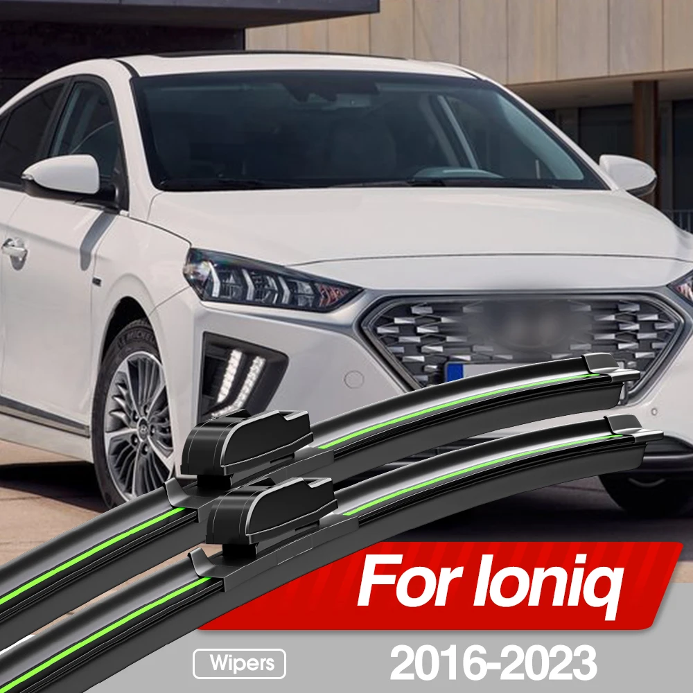 Windshield Wiper Blades 2pcs Front Windshield Wiper Blades For Hyundai Ioniq Windscreen Window Accessories