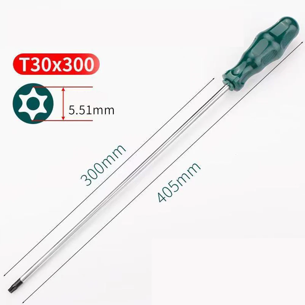 1PC 400mm Extra Lange Torx-schraubendreher Magnetische Bits T10/T15/T25/T27 Schraube Stick Hause reparatur Hand Werkzeuge – Detail 10