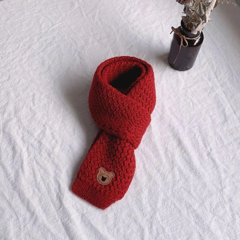 Children's Scarf Autumn Winter Baby Neck Scarf Soft Warm Boys Girls Neckerchief