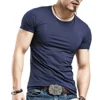 2025 Brand New Men T Shirt Tops V neck Short Sleeve Tees Men's Fashion Fitness Hot T-shirt For Male Man T-shirt Size 5XL 2